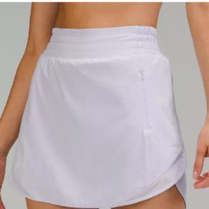 COPY - Lululemon Size 2 Hotty Hot HR Skirt Long Lined Scream Green New With Tag